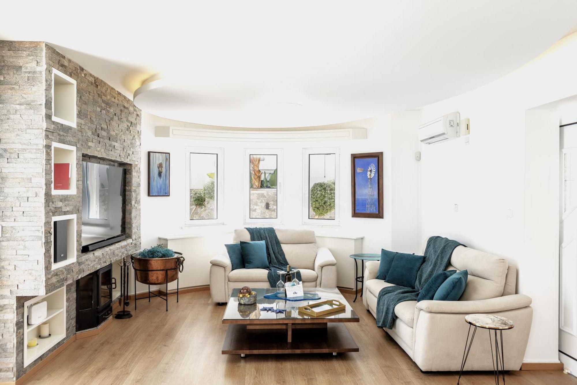 Accomoteleia Crystal Lagoon Villa 普罗塔拉斯 外观 照片