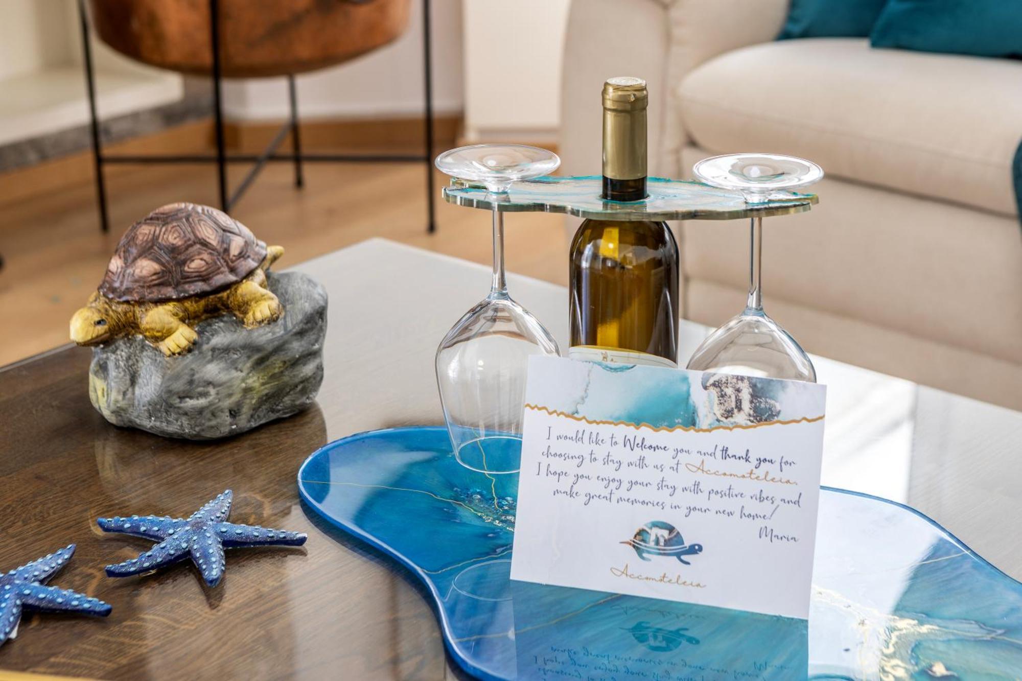 Accomoteleia Crystal Lagoon Villa 普罗塔拉斯 外观 照片