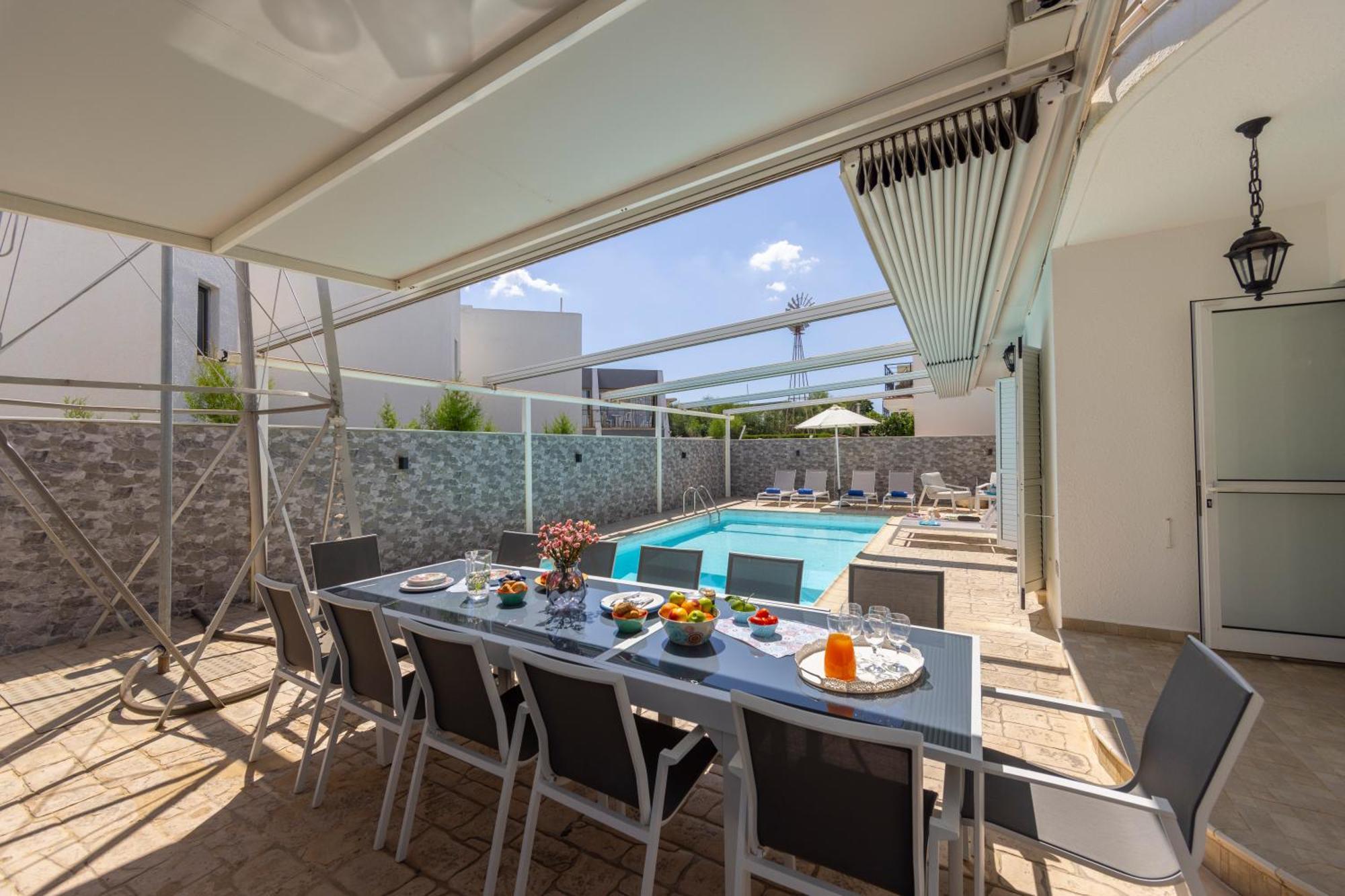 Accomoteleia Crystal Lagoon Villa 普罗塔拉斯 外观 照片