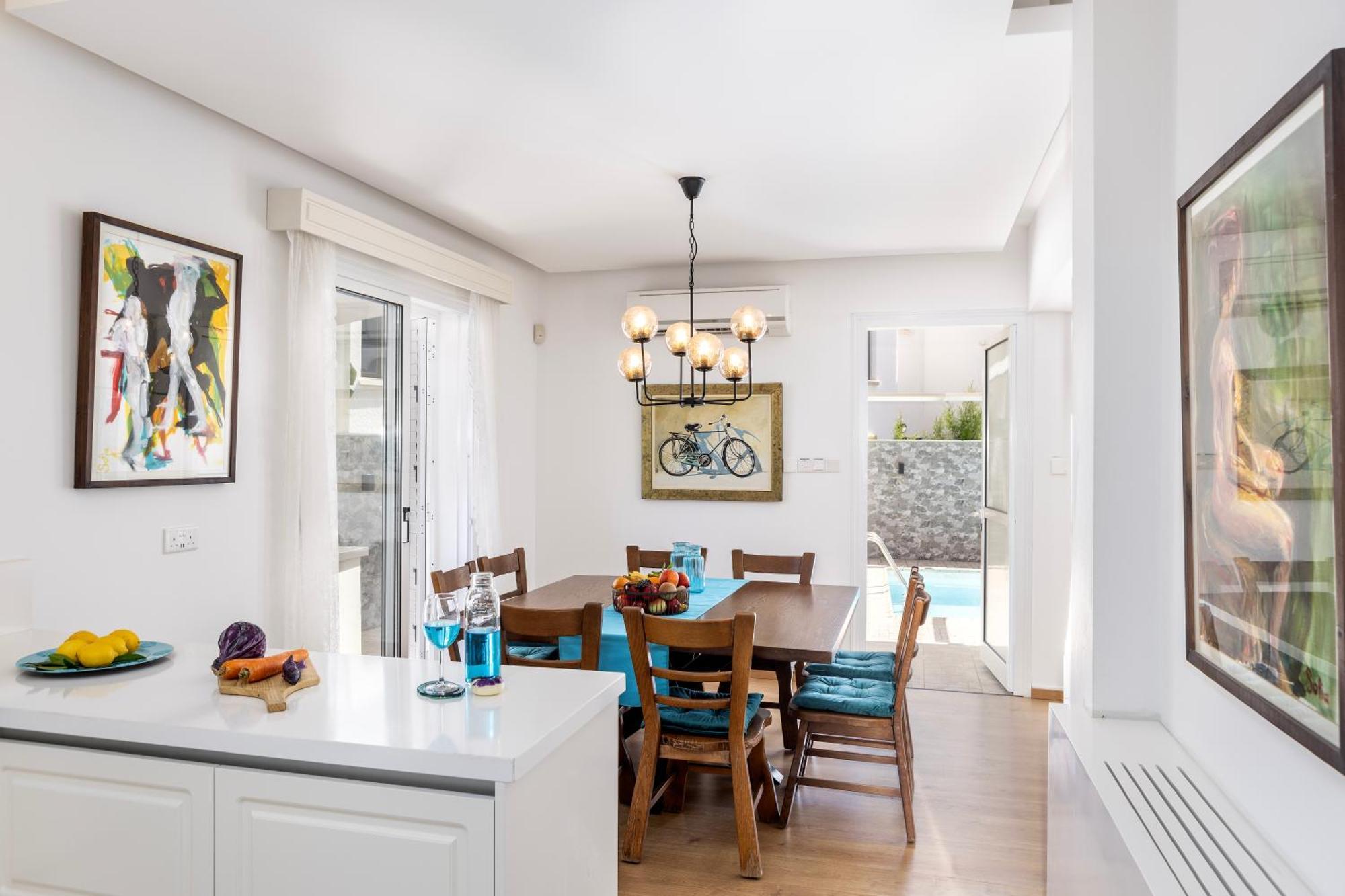 Accomoteleia Crystal Lagoon Villa 普罗塔拉斯 外观 照片