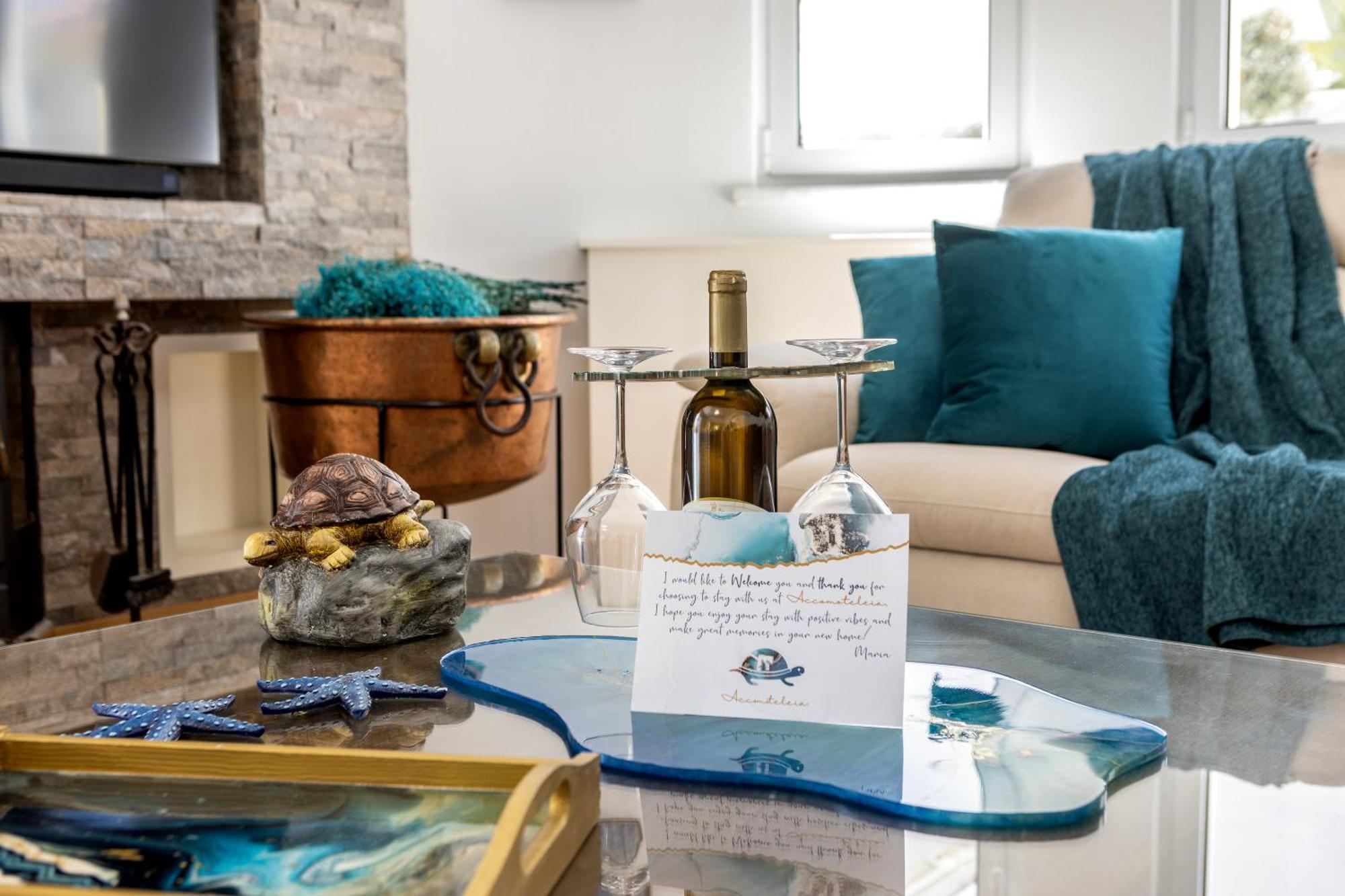 Accomoteleia Crystal Lagoon Villa 普罗塔拉斯 外观 照片